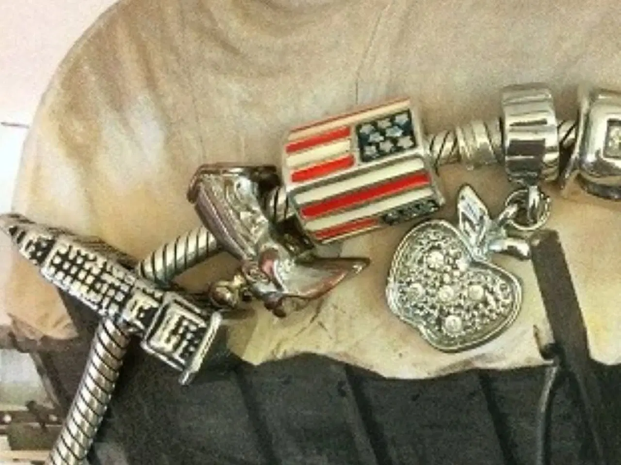 Billede 7 - 3 vedhæng med Western-tema