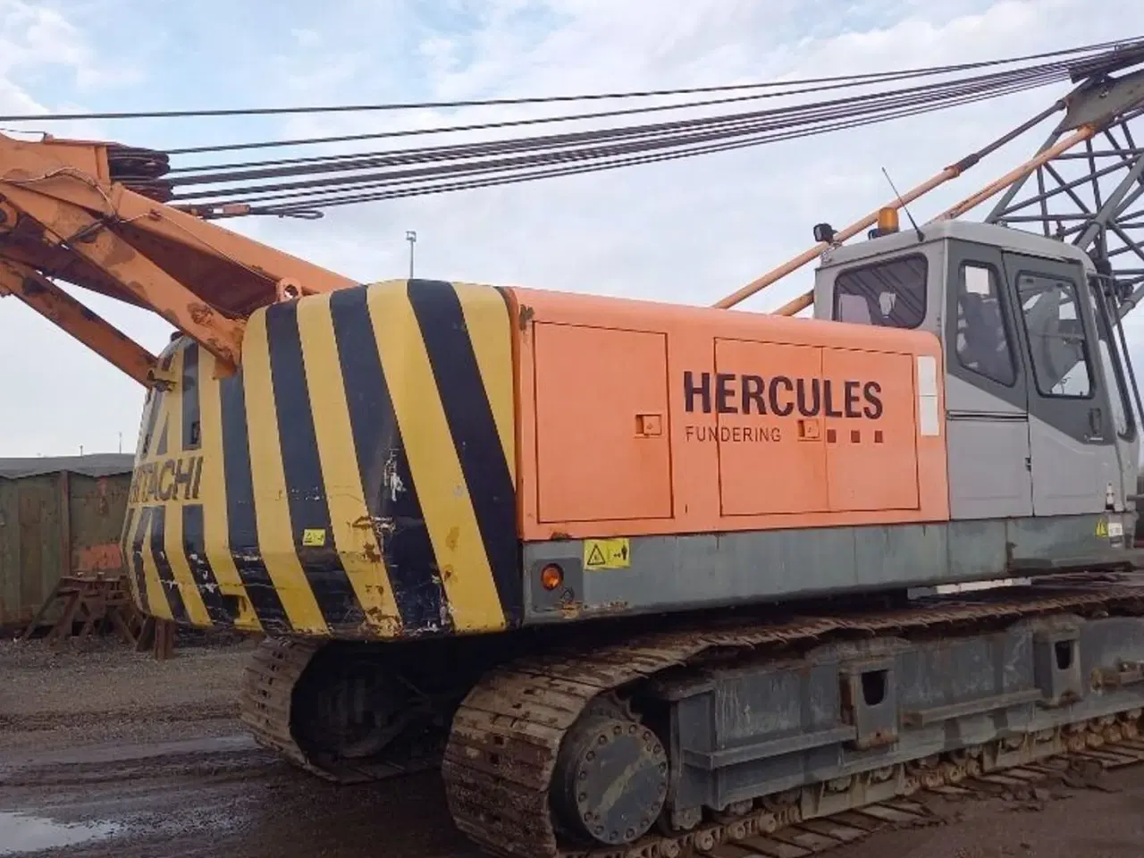 Billede 5 - Hitachi CX550  Gittermast Bæltekran