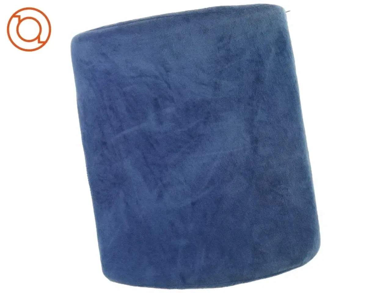 Billede 5 - Ergonomisk formet Lænde Pude med aftageligt vaskbart velour betræk og sele til fastholdelse (str. 36 x 32 x 11 cm)