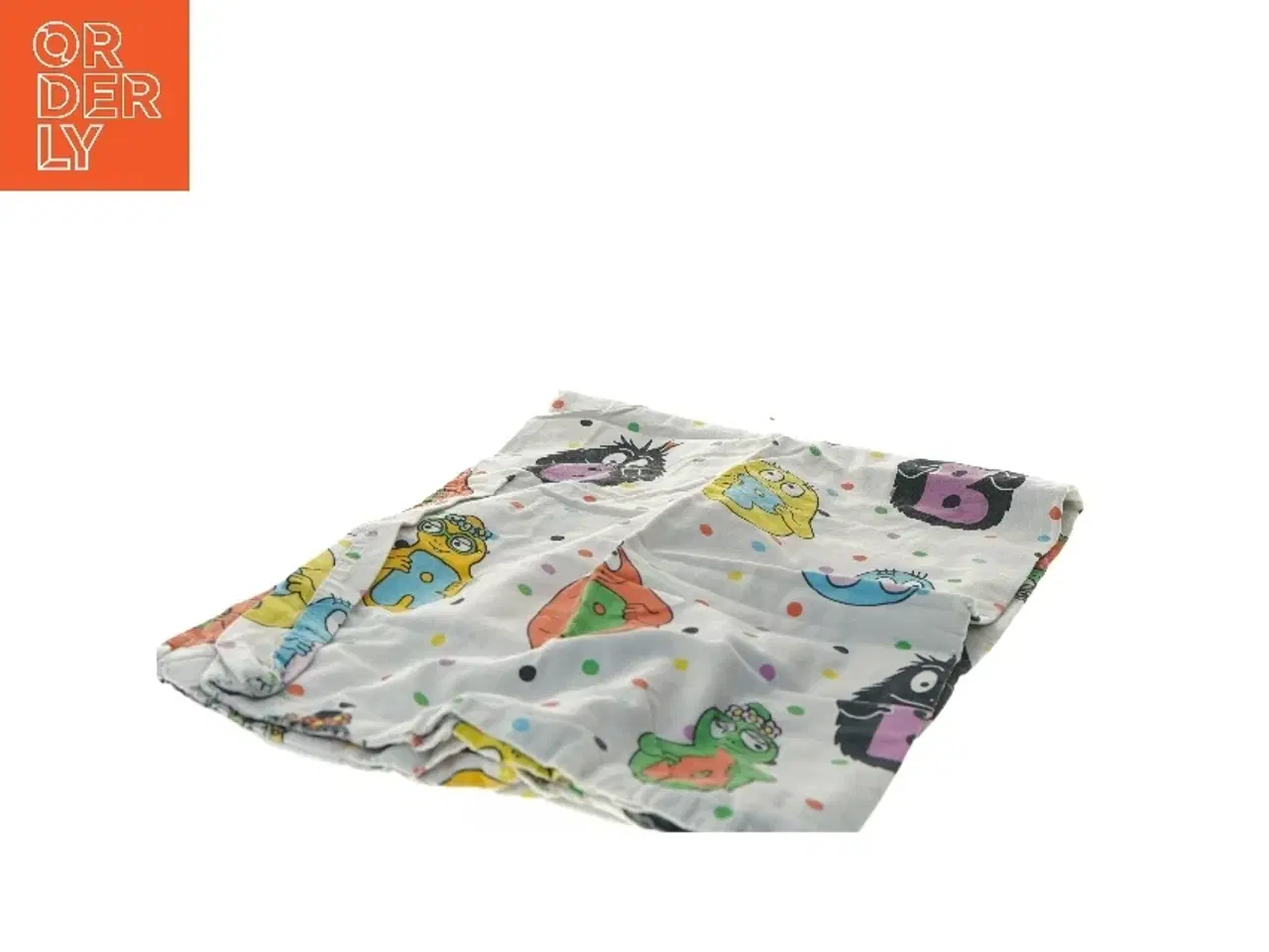 Billede 2 - Børne lagen med Barbapapa motiv (str. 90x60 cm)