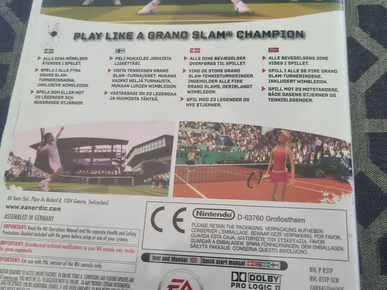 Billede 3 - Grand slam Tennis!!