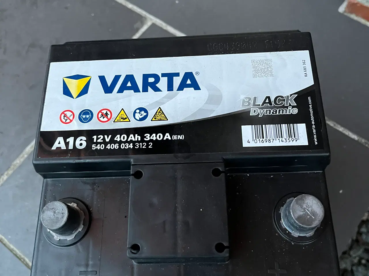 Billede 1 - Varta A16 bil batteri