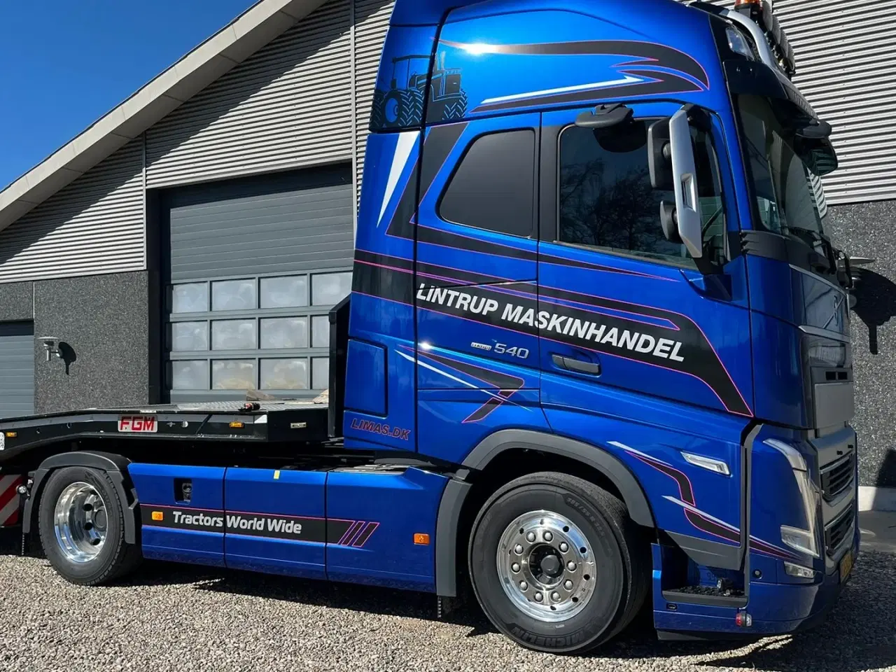 Billede 1 - Volvo FH 540 Globetrotter XL, fuld luft affjedring og Alcoa Dura-Bright alufælge.