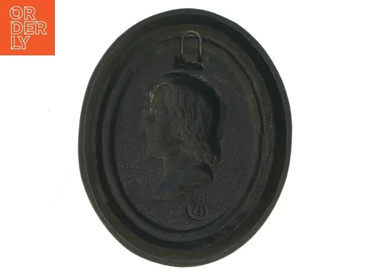 Billede 2 - Oval vægrelief (str. 10,5 cm)