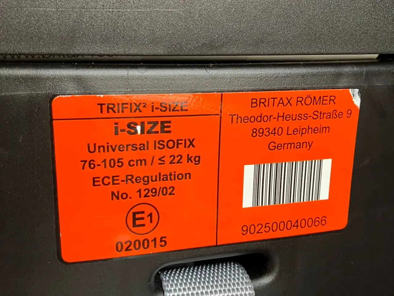 Billede 5 - Autostol Britax Rømer