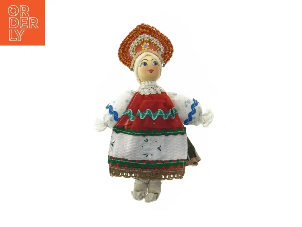 Billede 1 - Traditionel dukke russisk(str. 23,5 cm)