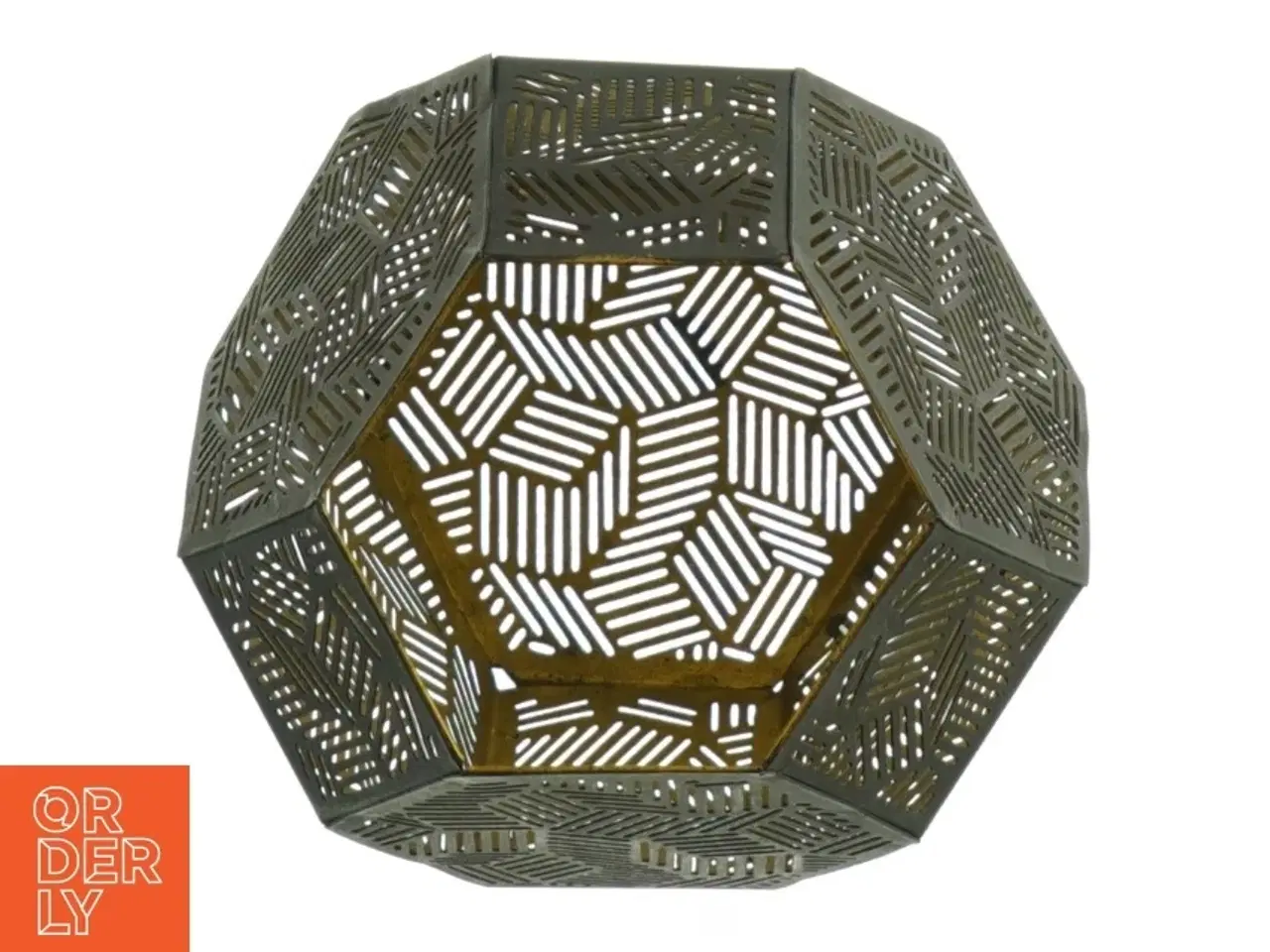 Billede 2 - Dekorativ metal lysestage (str. 11,5 cm)