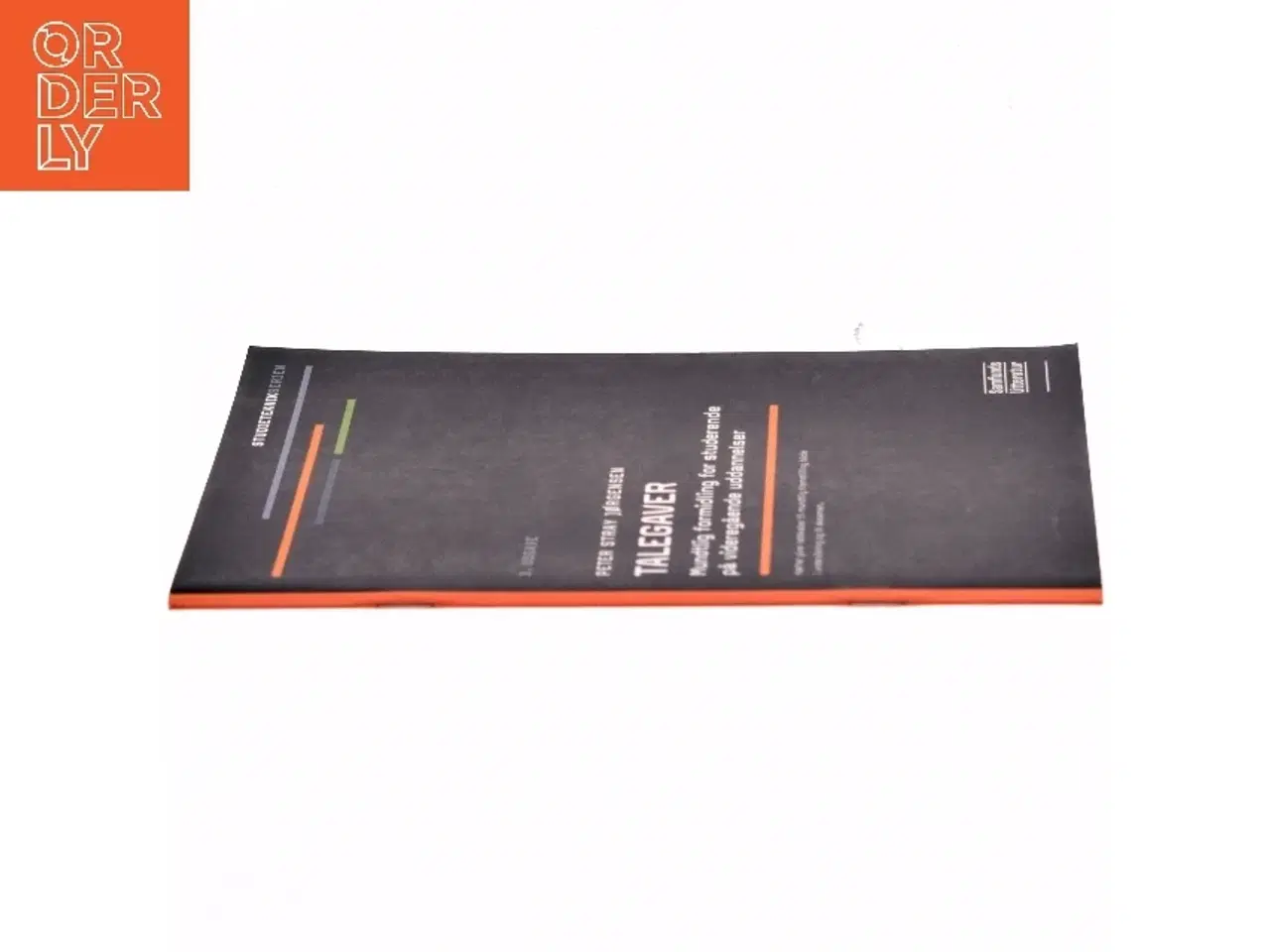 Billede 2 - Talegaver - mundtlig formidling for studerende på videregående uddannelser af Peter Stray Jørgensen (Bog)