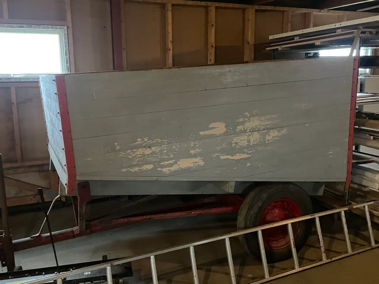 Billede 1 - Træbygget to Tønders vogn