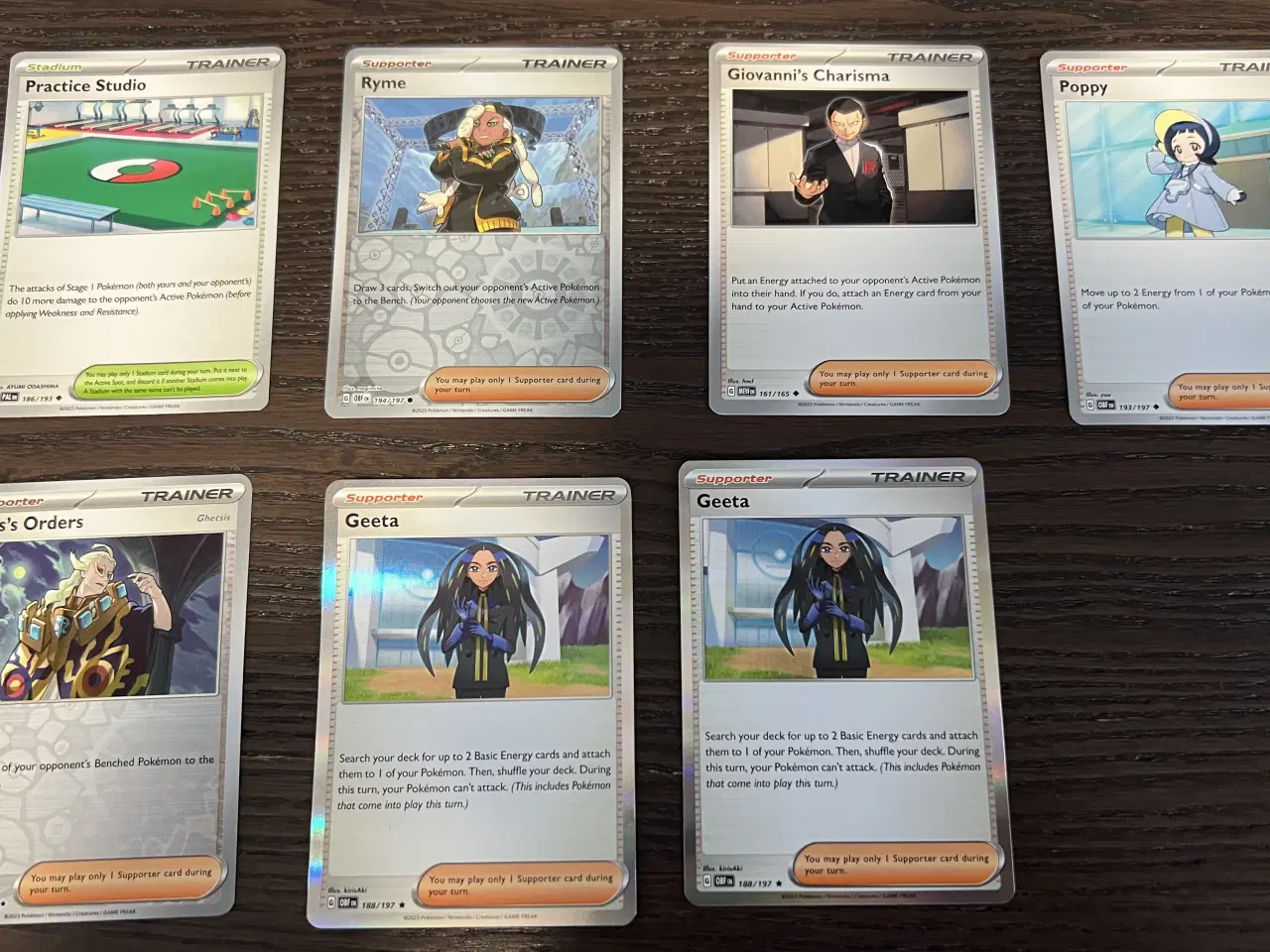 Billede 1 - Pokémon trainer kort / stadium og supporter