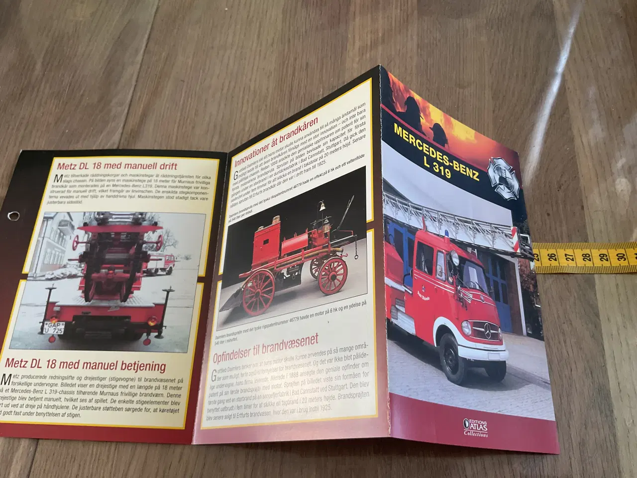 Billede 6 - Model brandbil mercedes- benz L 319