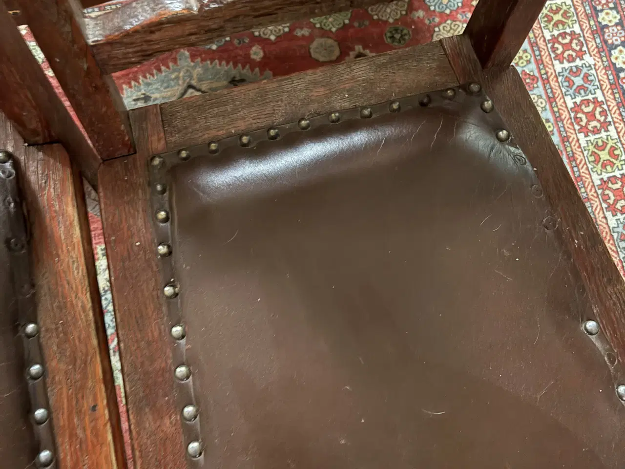 Billede 2 - Spisebords stole gl 