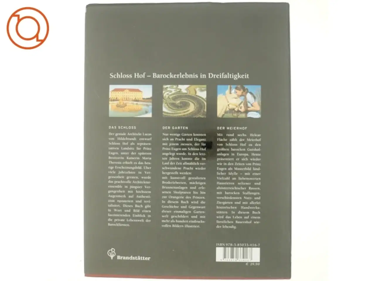 Billede 3 - Das kaiserliche Festschloss Hof (Bog)