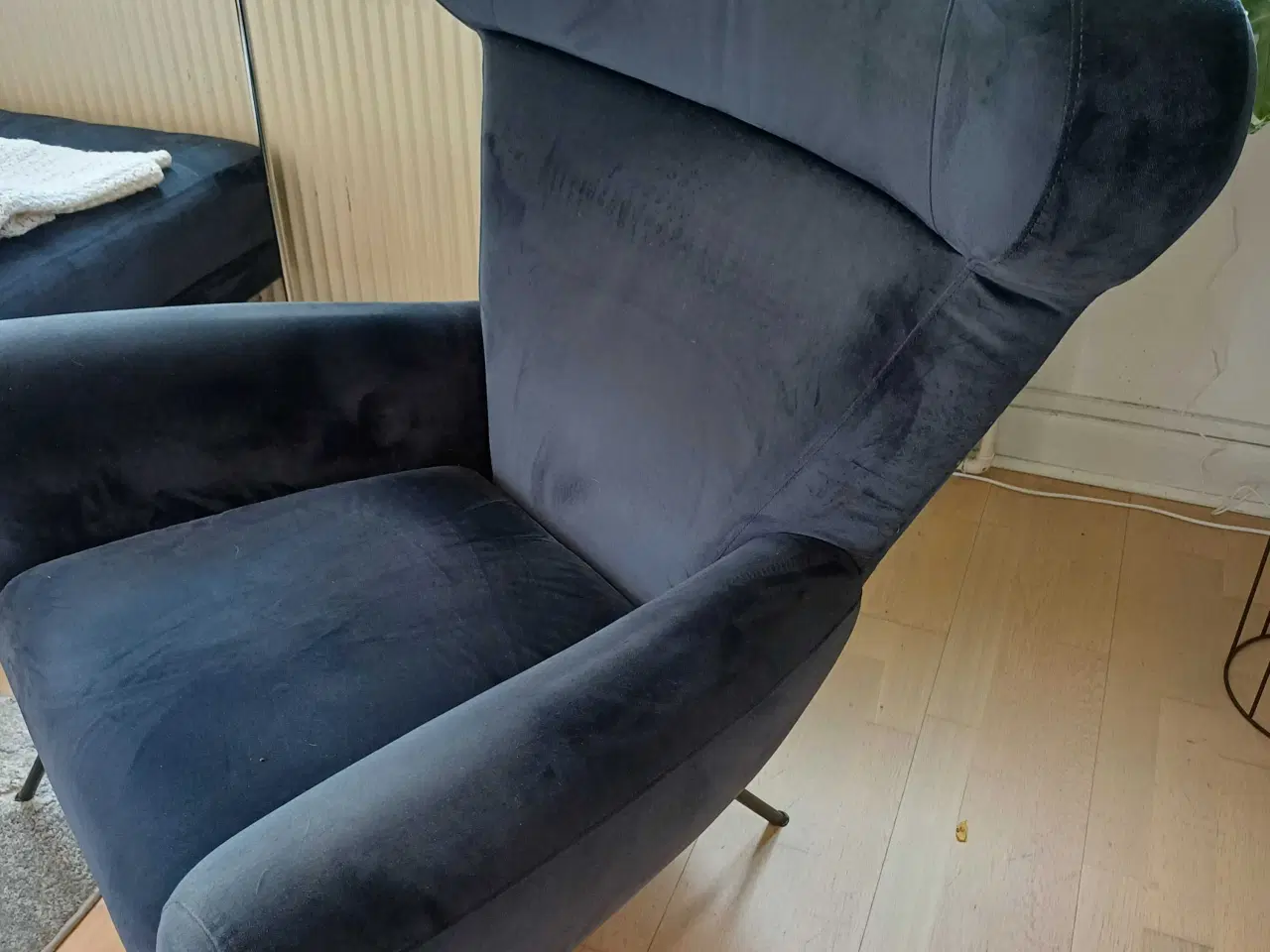 Billede 3 - Sofa me chaiselon lænestol og puf