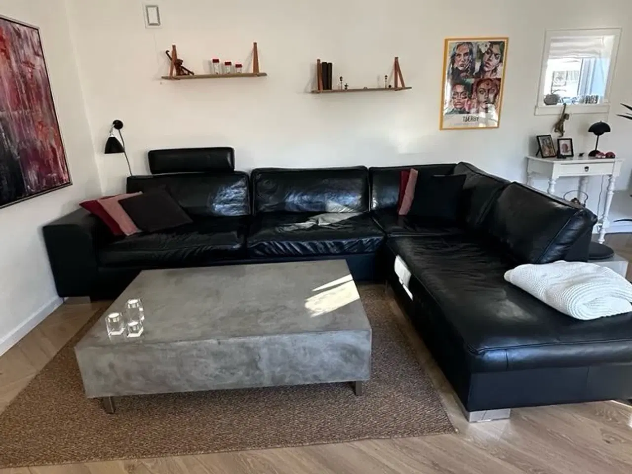 Billede 4 - Lædersofa