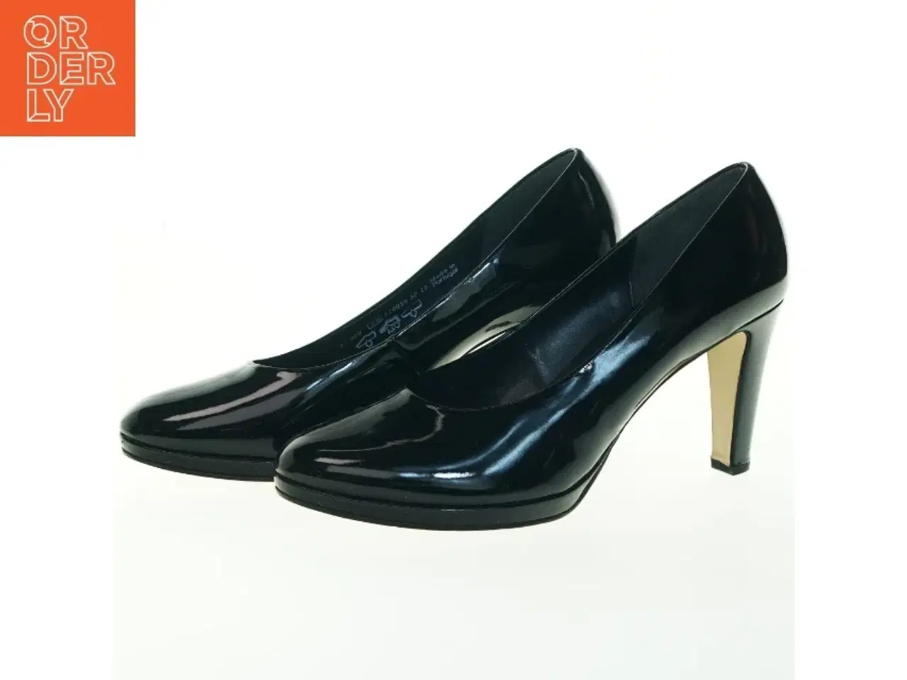 Billede 5 - Sorte lakpumps fra Gabor (str. 8 1/2 )