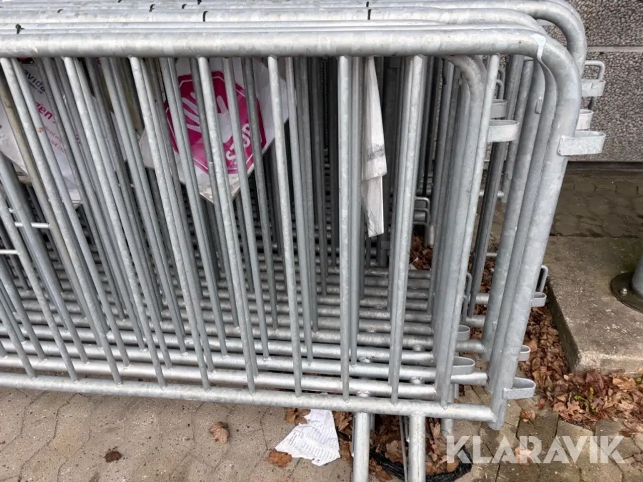 Billede 7 - Galvaniseret afspærringshegn 27 fag