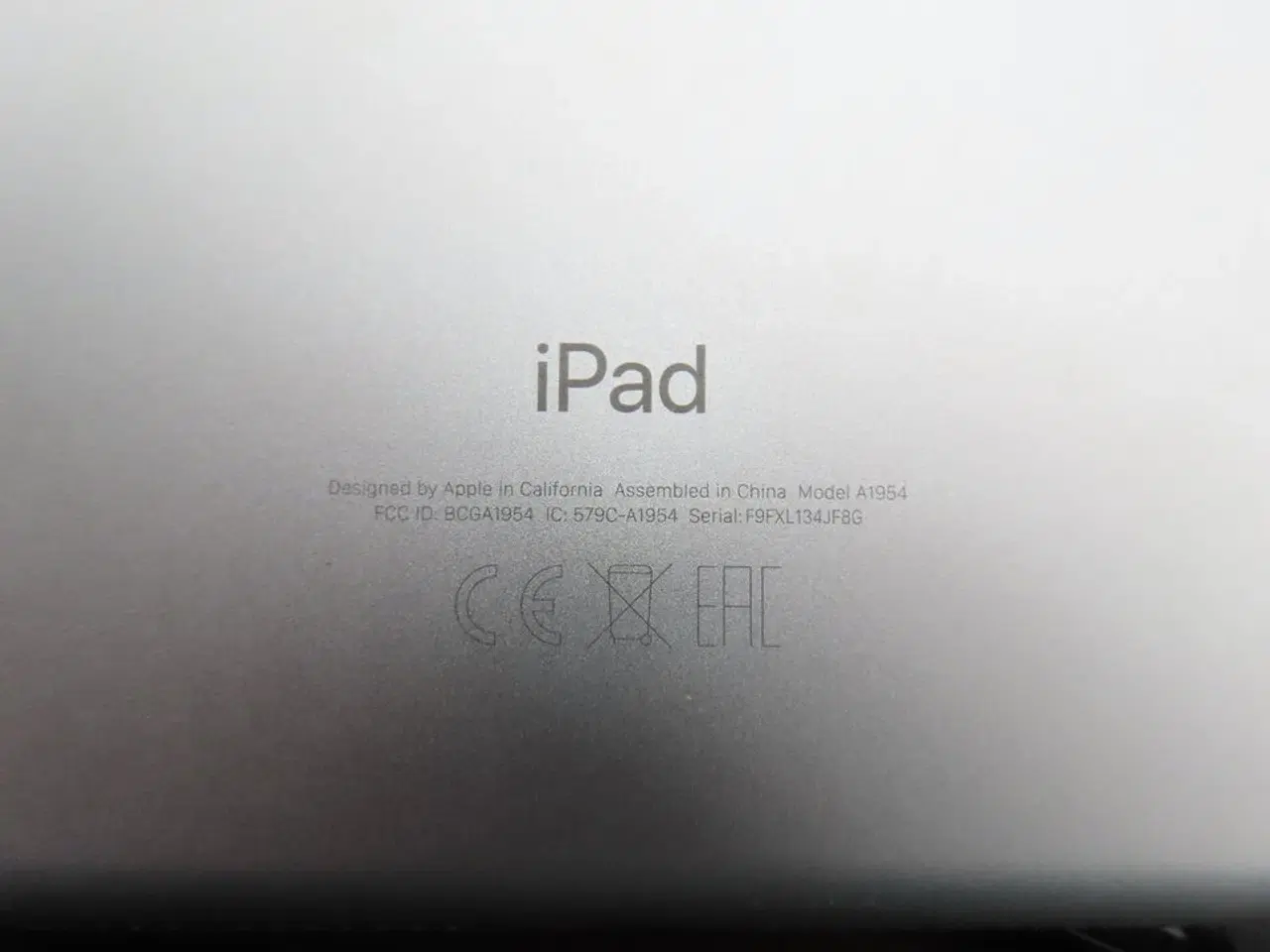 Billede 5 - Tablet, APPLE IPAD Type: A1954