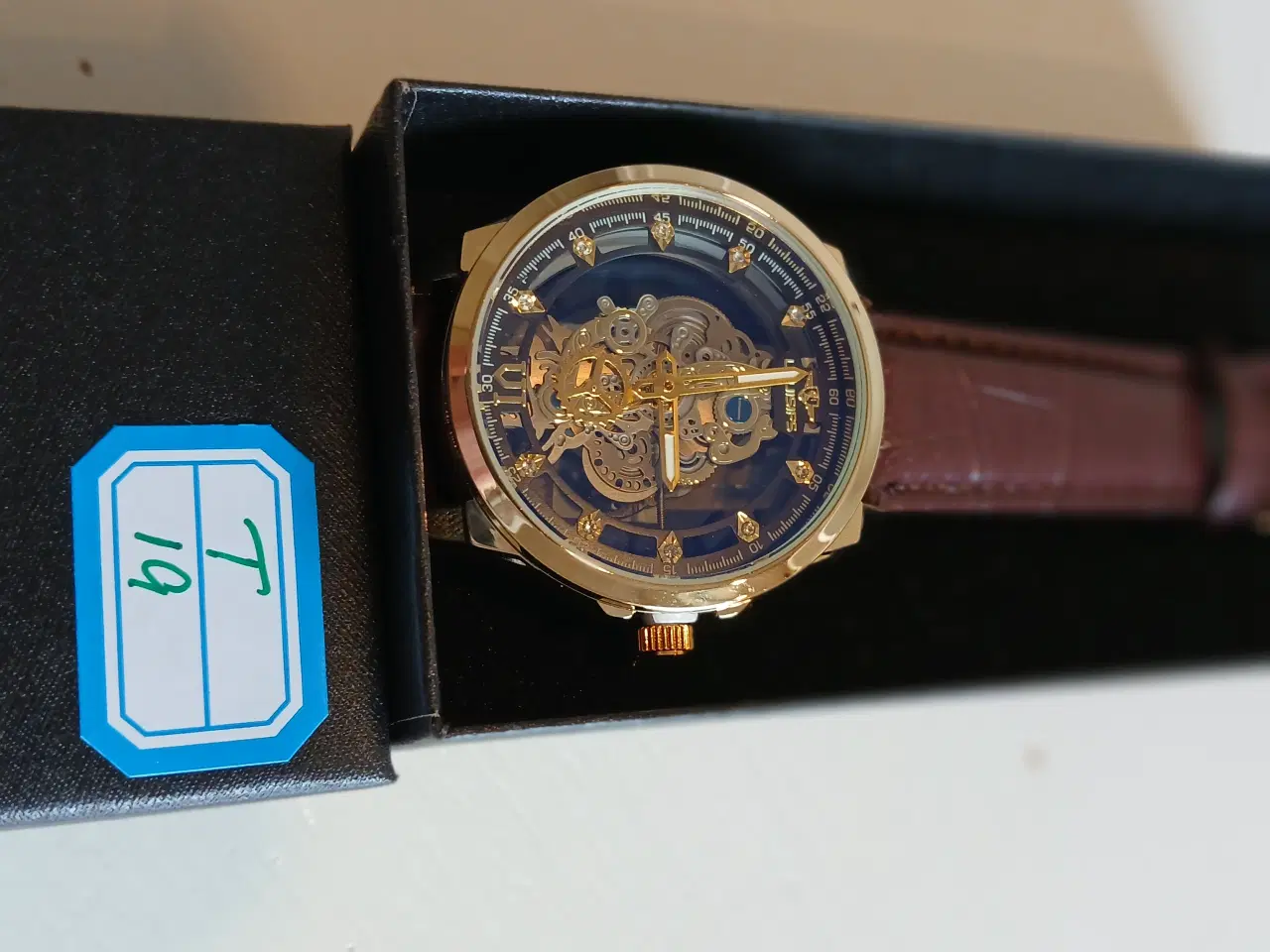 Billede 1 - Louisifs Transparent armbåndsur (T19)