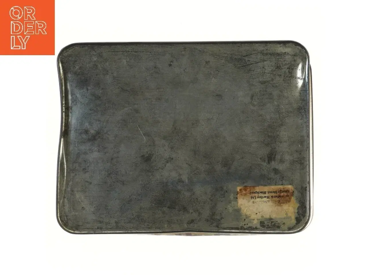 Billede 2 - Vintage dåse med broderet design (str. 24x18x10 cm)