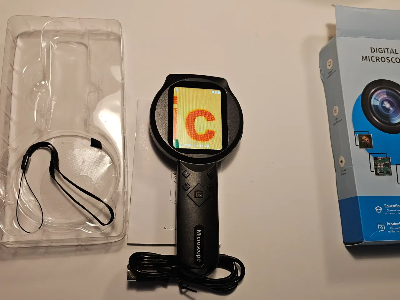Billede 5 - Digital Lup/microskop med 100x forstørrelse - LED