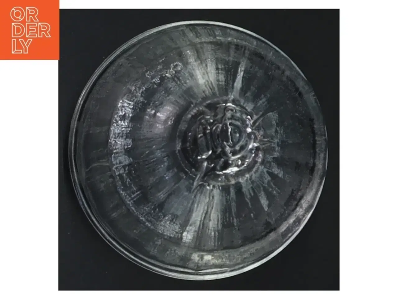 Billede 5 - Glas osteklokke med bakke (str. 10 cm)