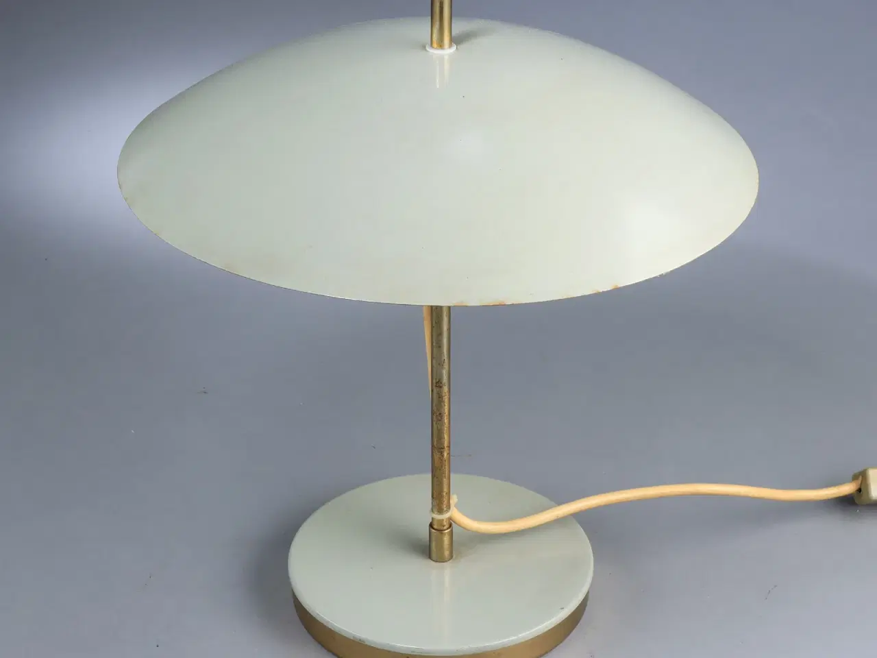 Billede 2 - Cool retro bordlampe - paddehatte model
