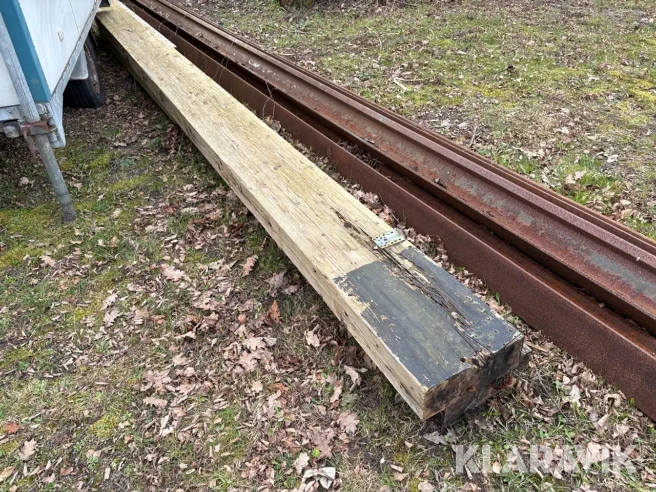 Billede 2 - Limtræsbjælker 2 styk.