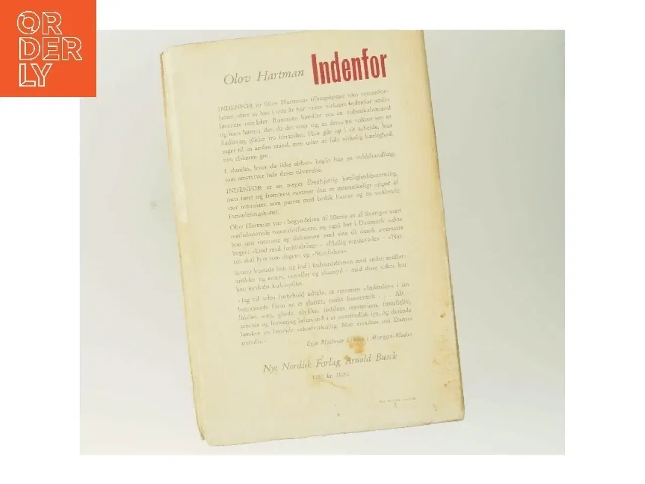 Billede 3 - Indenfor af Olov Hartman (Bog)