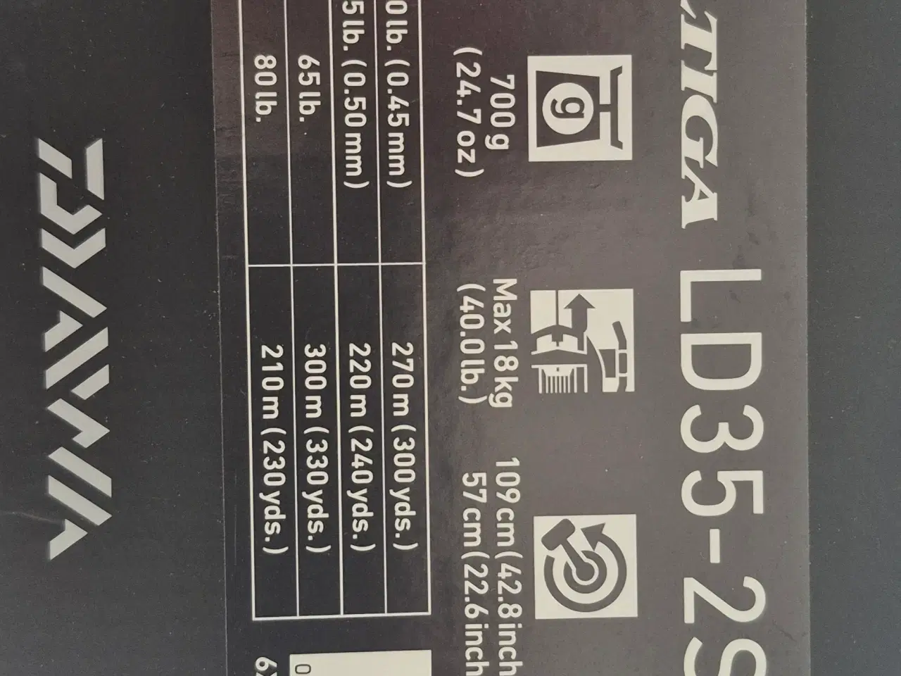 Billede 4 - Daiwa Saltiga Ld 35 2 speed