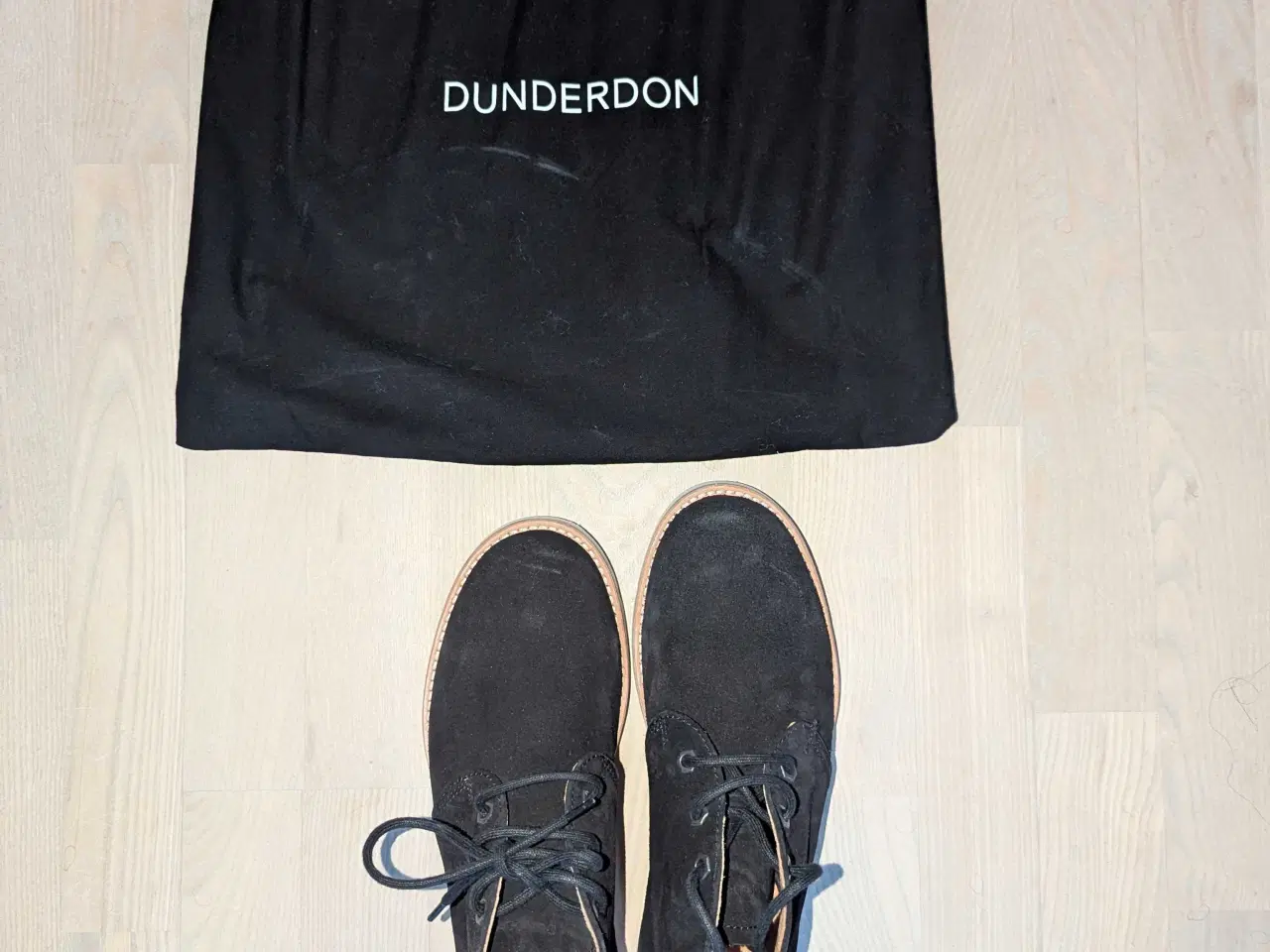Billede 7 - Sorte ruskinds Dunderdon Herre Støvlet