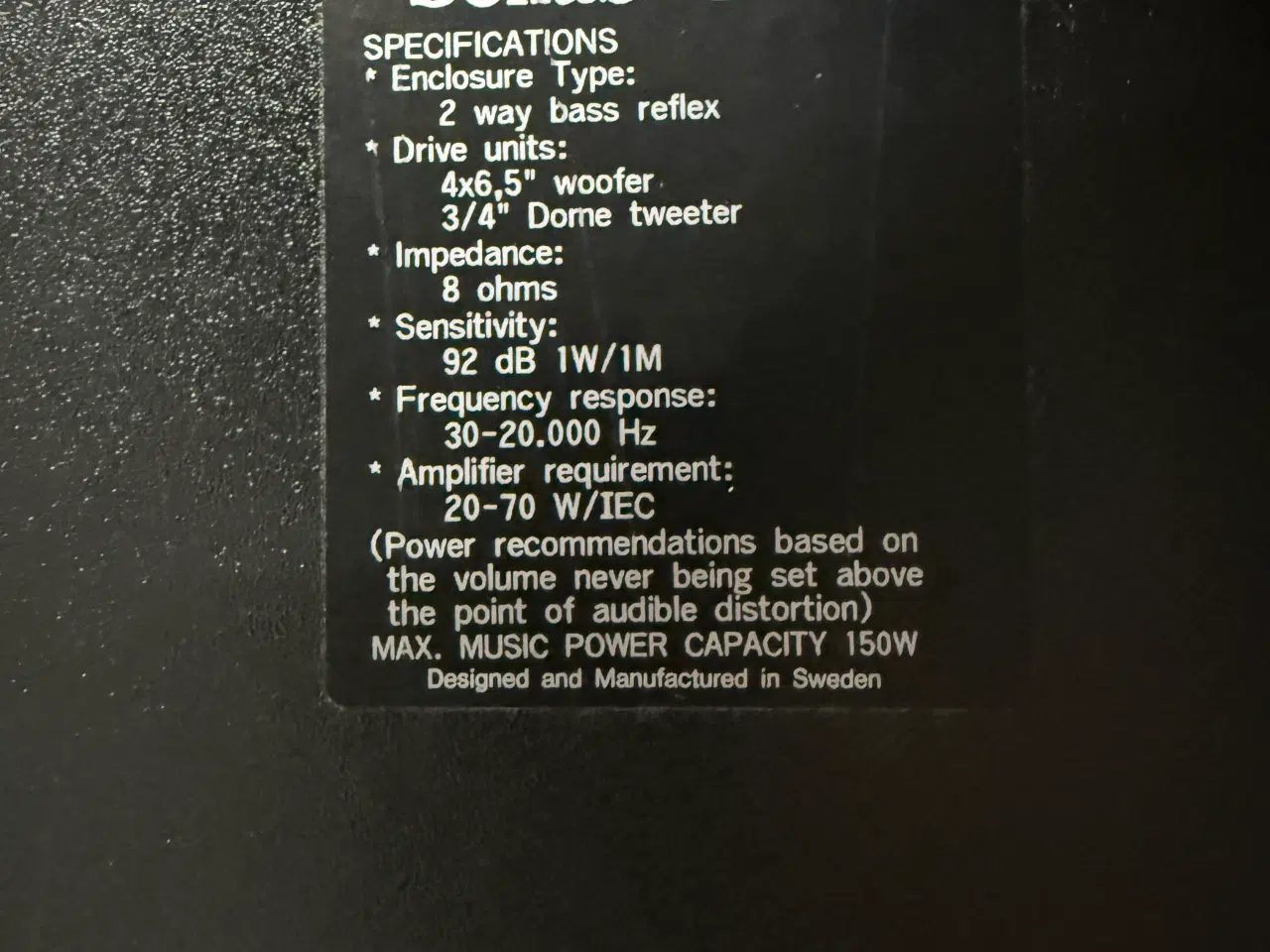Billede 1 - Sonab T-406 gulvhøjttalere