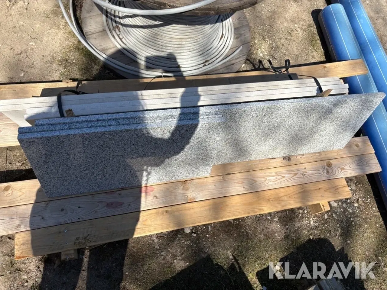 Billede 5 - Vindues bundstykker - massiv sten - 6 styks i alt