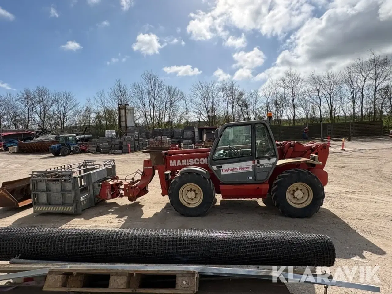 Billede 5 - Teleskoplæsser Manitou MT1740