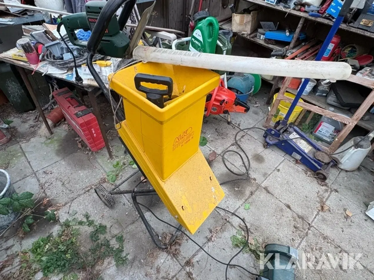 Billede 2 - Flishugger og hækkeklipper Alko Dynamic H 1600 R