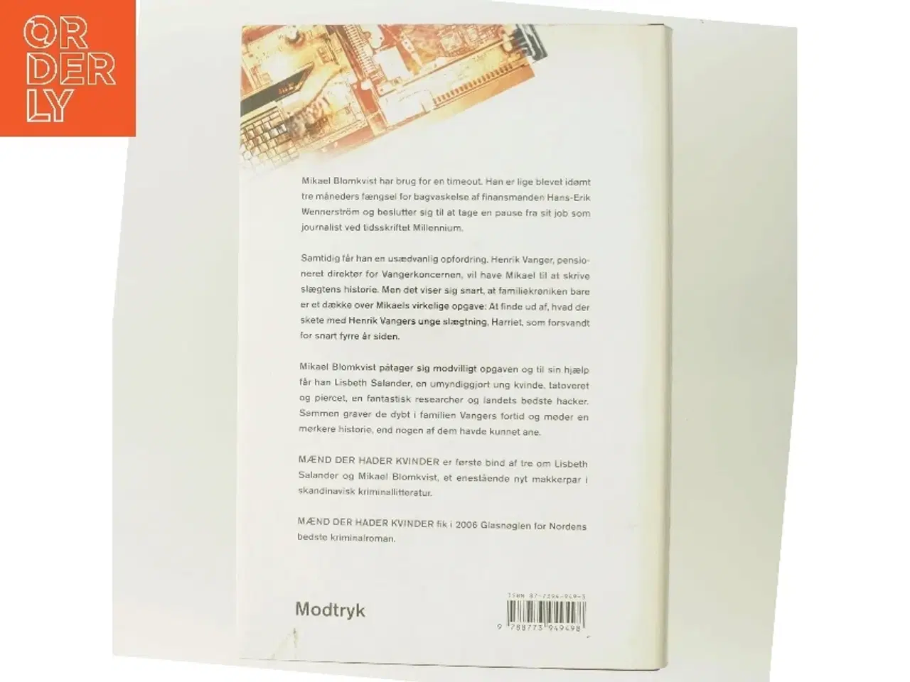 Billede 3 - Maend Der Hader Kvinder af Stieg Larsson (Bog)