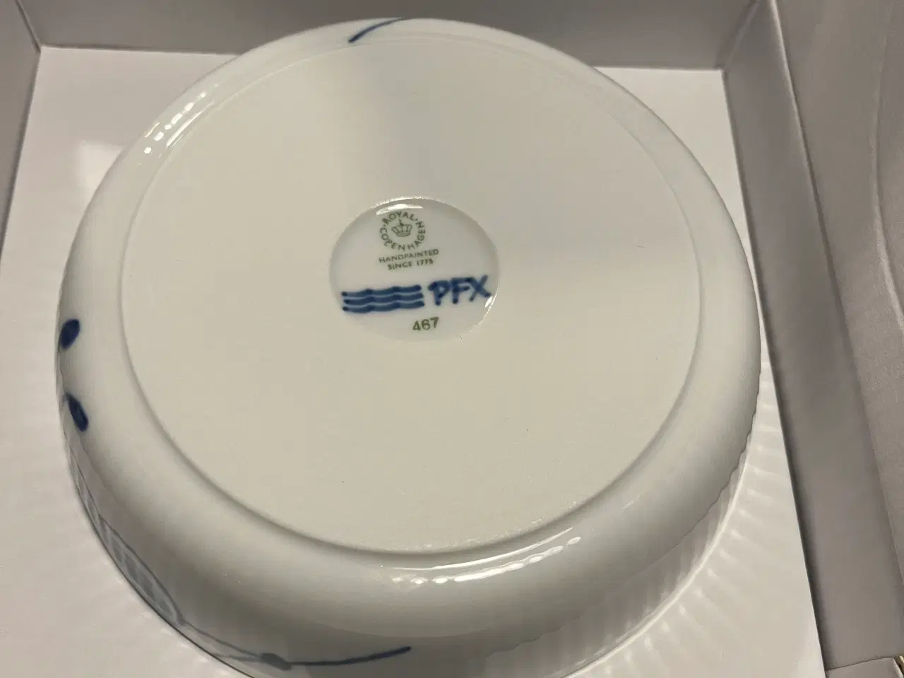 Billede 3 - 2 stk. blå megamusel dessert dish á 12,5 cm