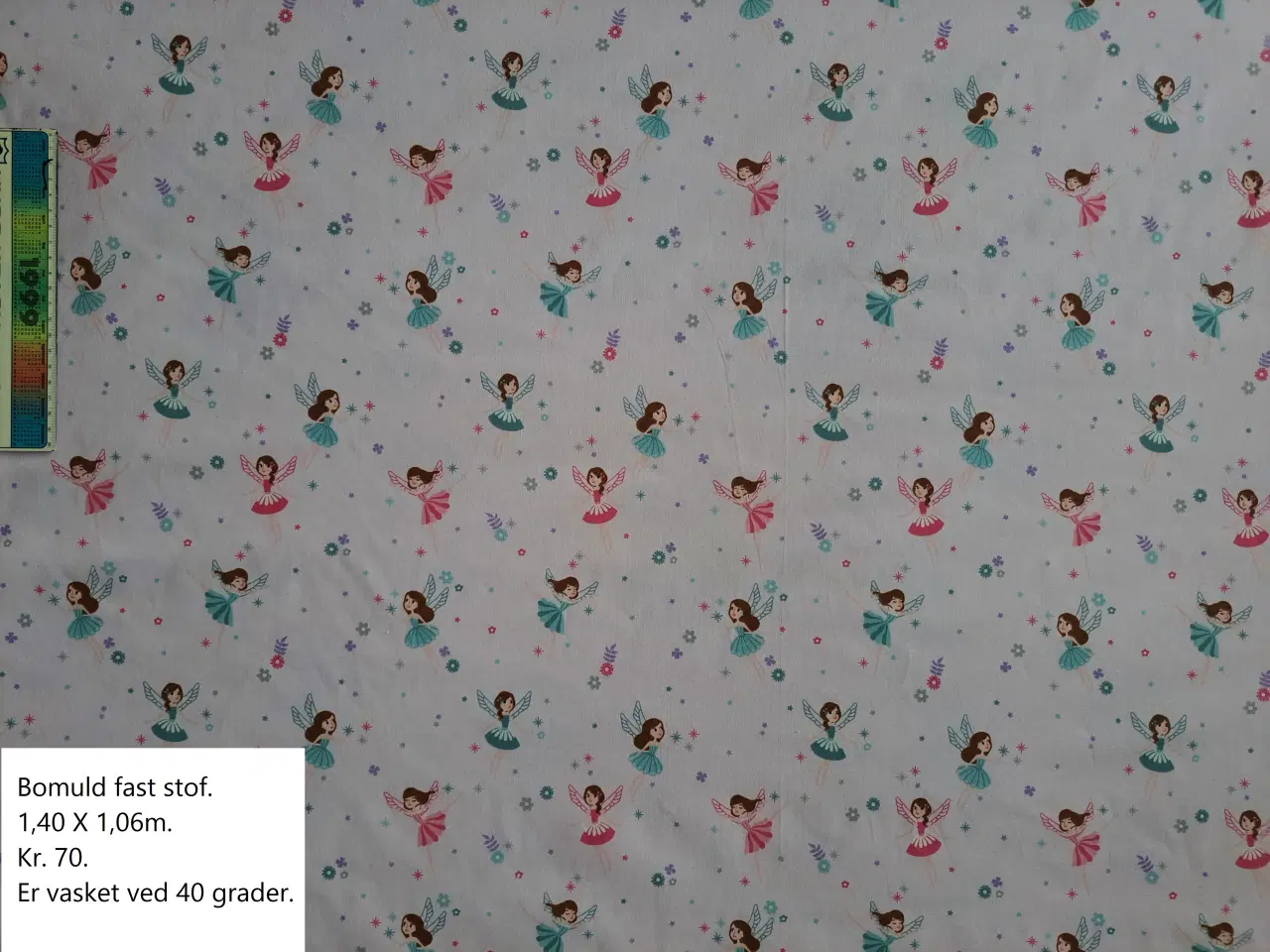 Billede 18 - Polyester og bomuldsstof.