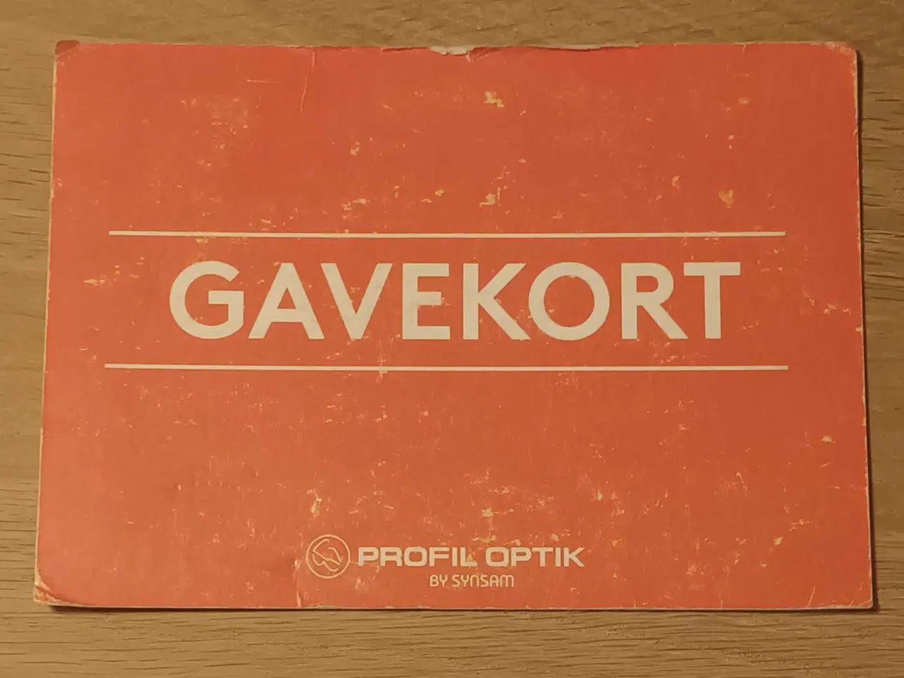 Billede 1 - Gavekort profil optik 