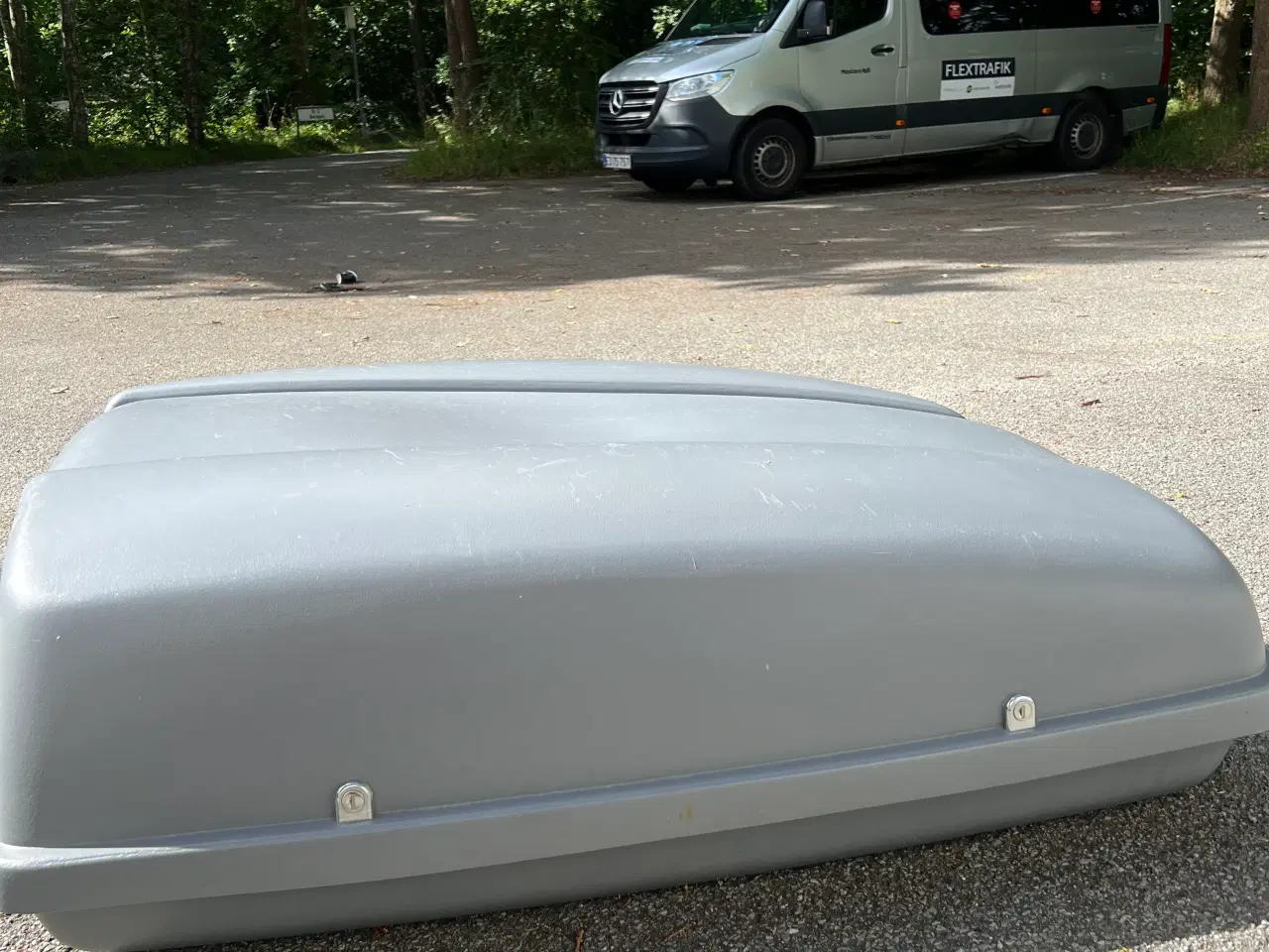 Billede 1 - 🚗 Stor grå tagboks til bil