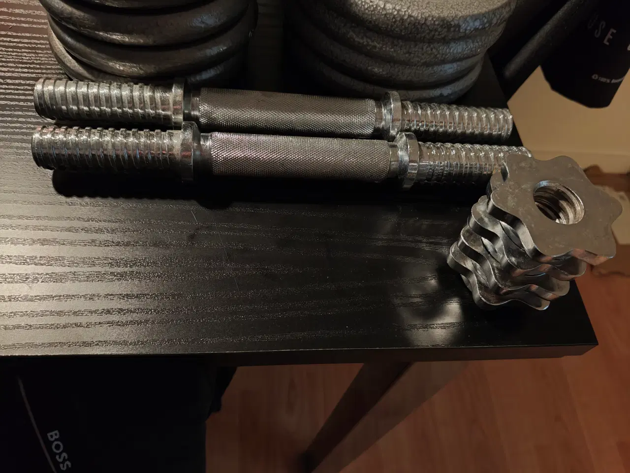 Billede 9 - Træningsbænk + Håndvægte