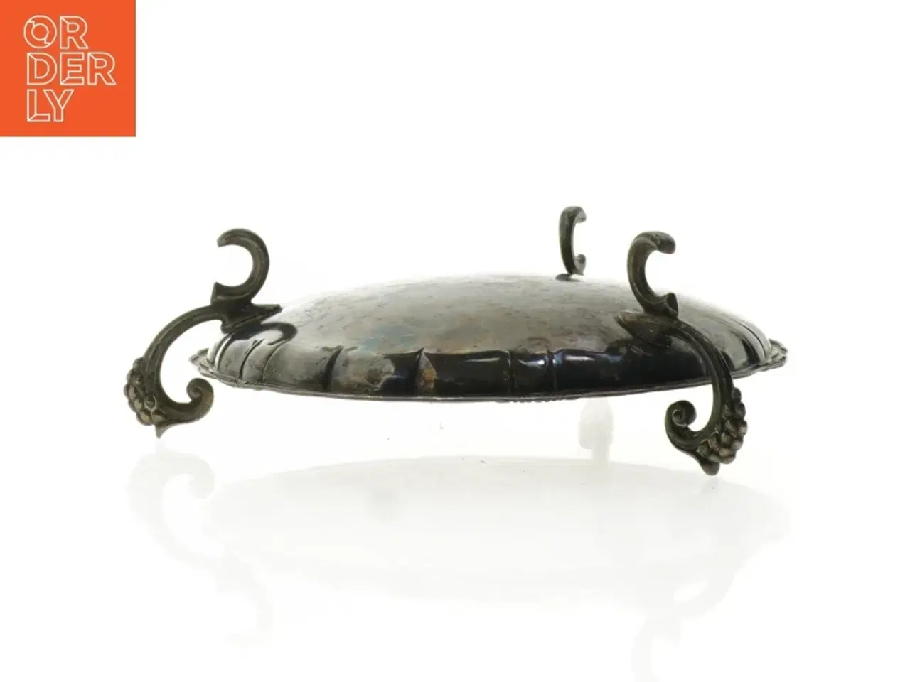 Billede 4 - Sølvfad (str. 26 x 6 cm tak)