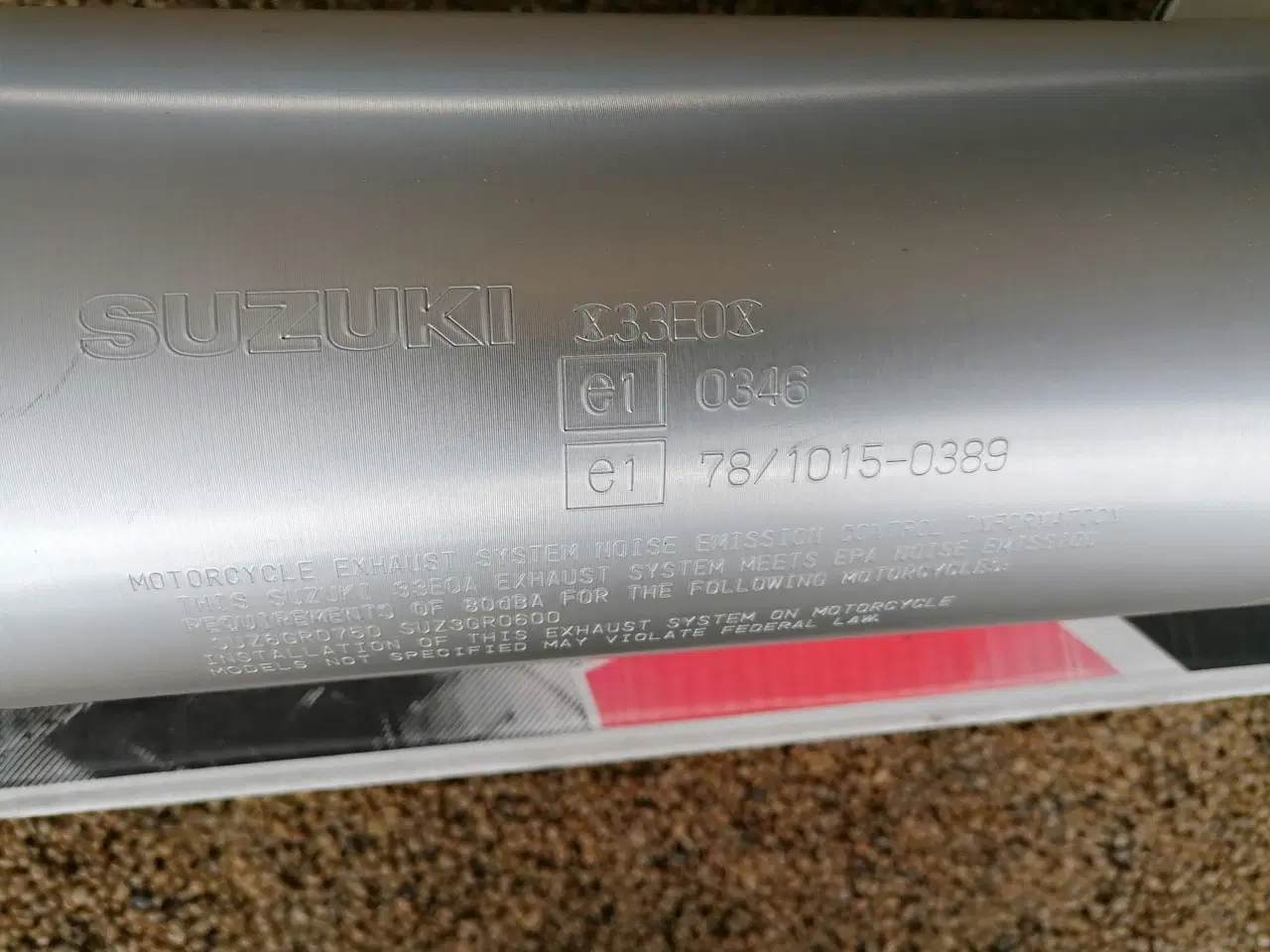 Billede 2 - udstødning Suzuki GSX 600 R +GSX 750 R ( se %) 