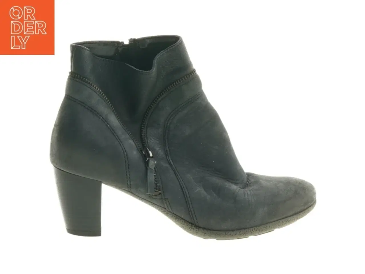 Billede 1 - Ankelstøvler med hæl