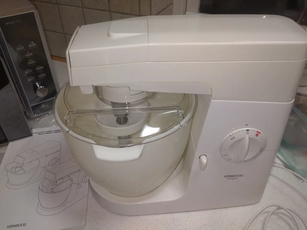 Billede 4 - Kenwood Major køkkenmaskine 900w med blender, hvid