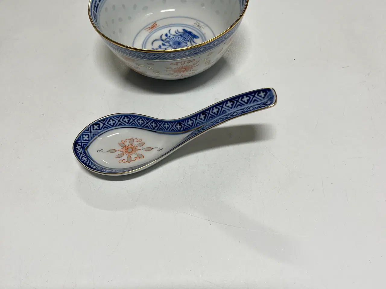 Billede 1 - Fin skål med ske