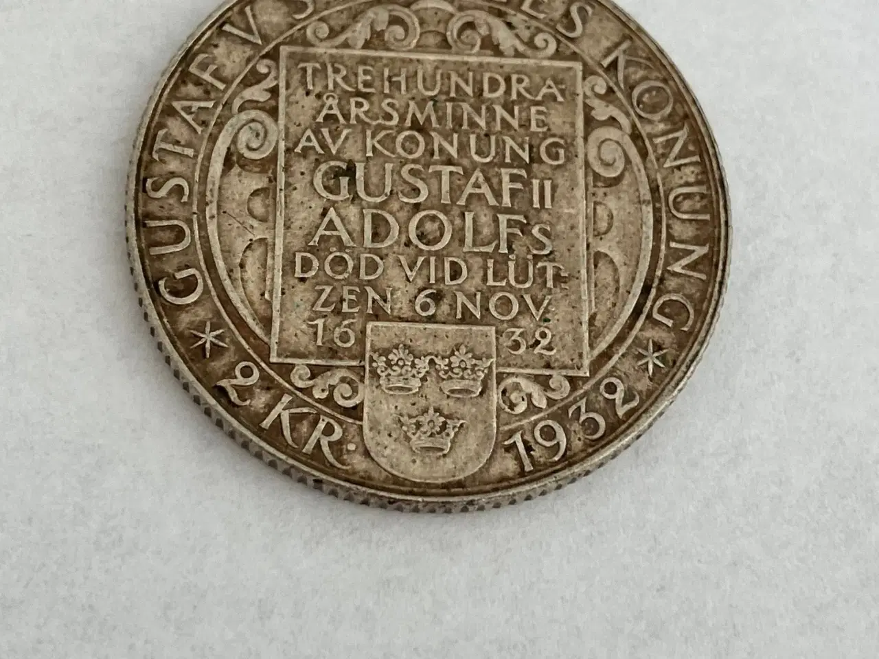 Billede 1 - 2 Kronor 1932 Sweden