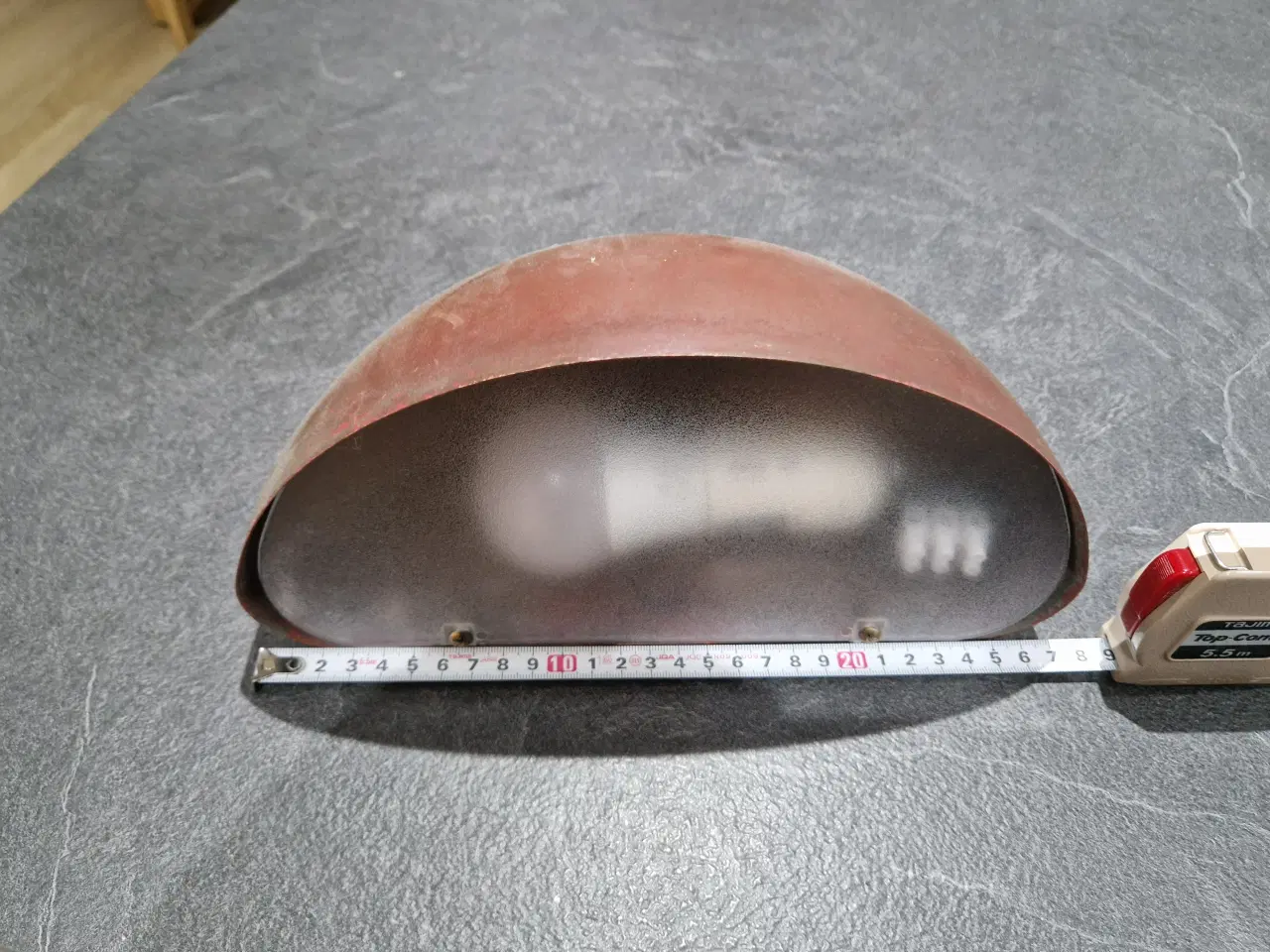 Billede 3 - Scorpius Maxi udendørs væglampe E27, kobber