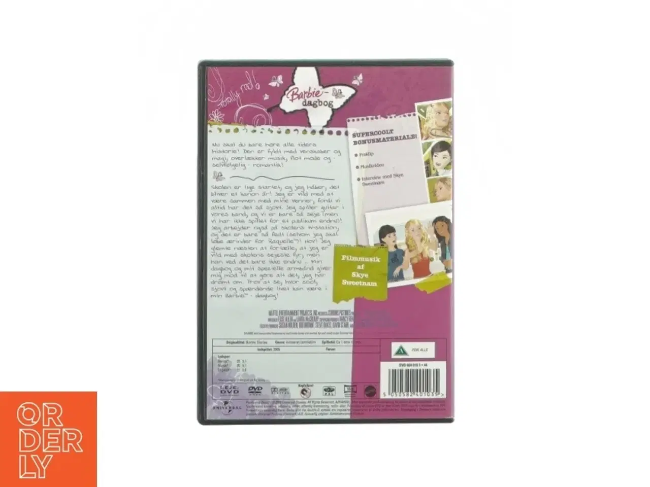 Billede 2 - Barbie-dagbog (DVD)
