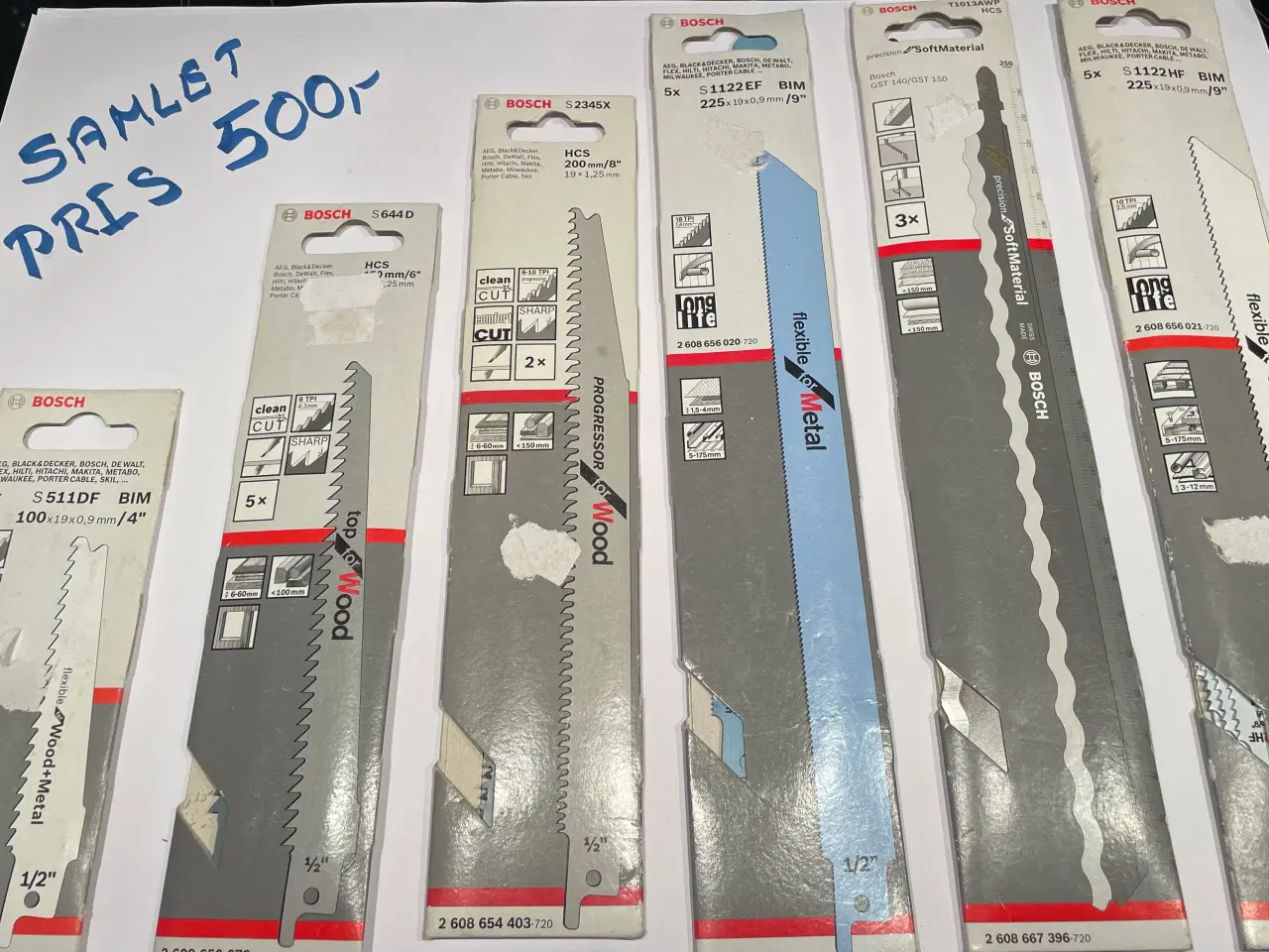 Billede 1 - Div. Bajonetsavsklinger og træbor